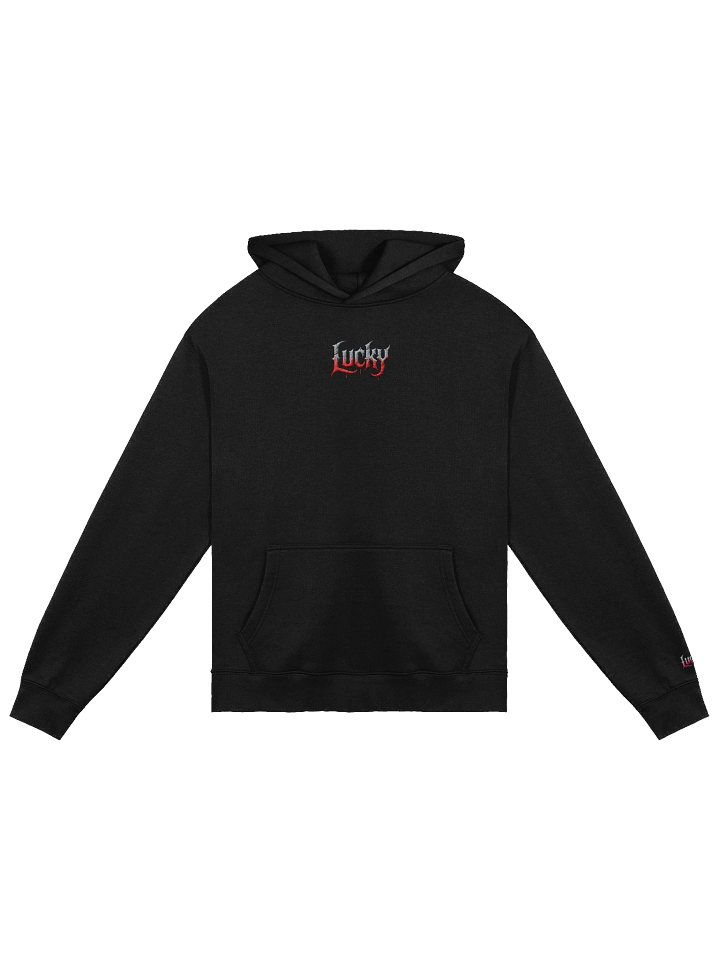 Lucky Gothic Flame Oversized Hoodie product image (1)