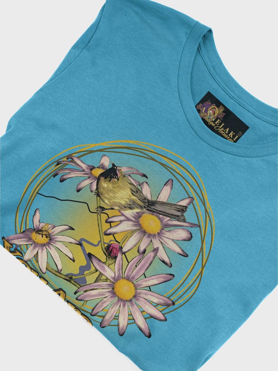 Unisex Kinship - You are Beautiful - Daisy and Bellbird 60s vibe Tee product image (4)