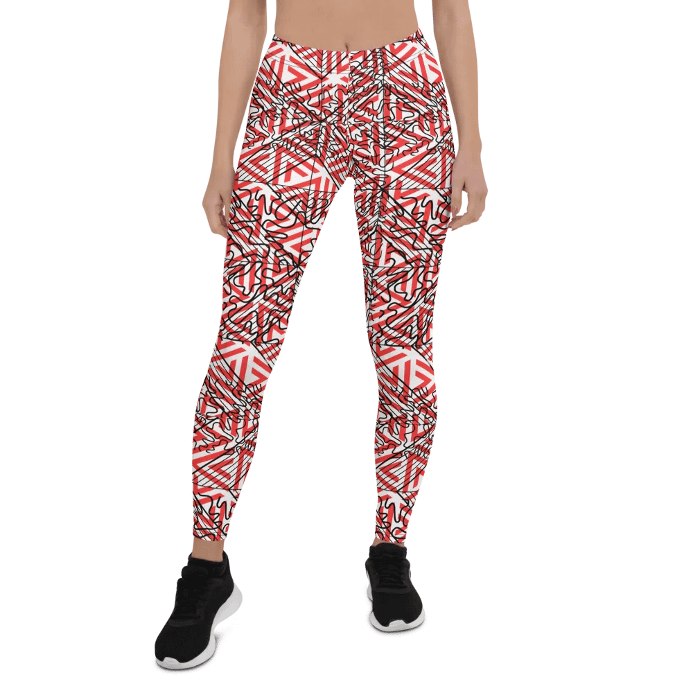 JoBeths' Designed Adult Leggings👖Black Web 🕸 product image (3)