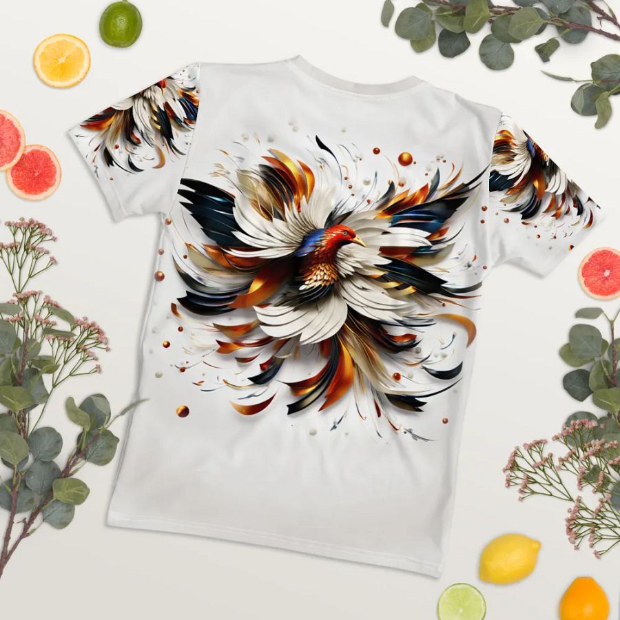 Bird of pheasant art T shirt product image (5)