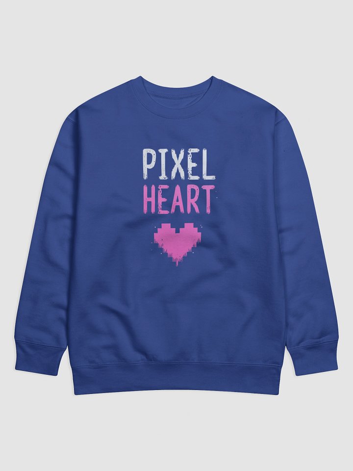 Pixel Heart Premium Sweatshirt product image (1)