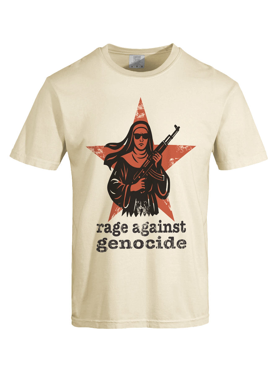 Rage Against Genocide Relaxed Fit Unisex T-Shirt product image (3)