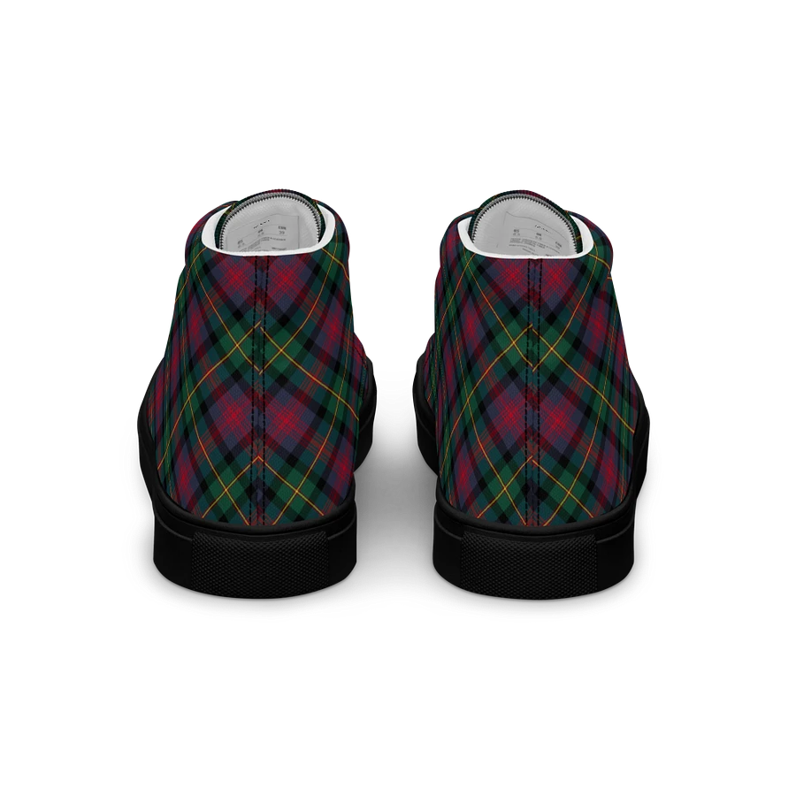 Logan Tartan Men's High Top Shoes product image (6)