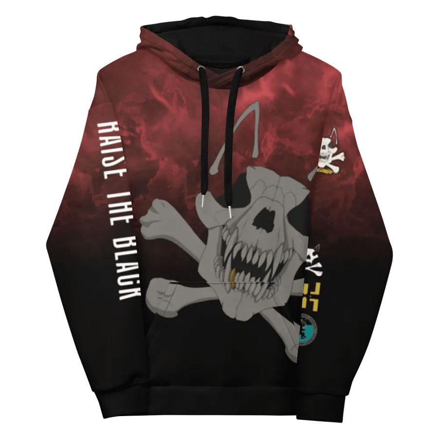 Mongrel Squad Straight Outta Klescher Red/Black Hoodie product image (12)