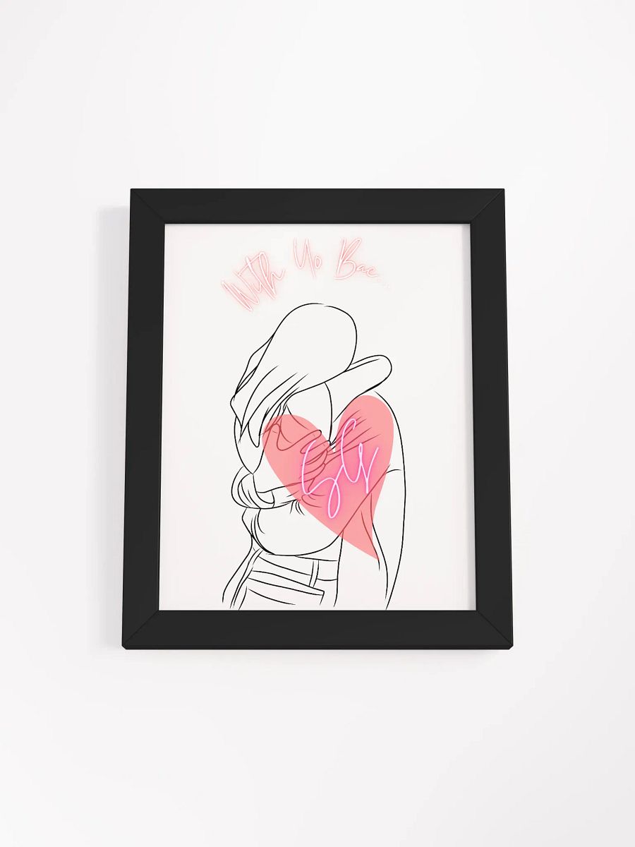 Earth Embrace! Matte Poster Frame product image (1)