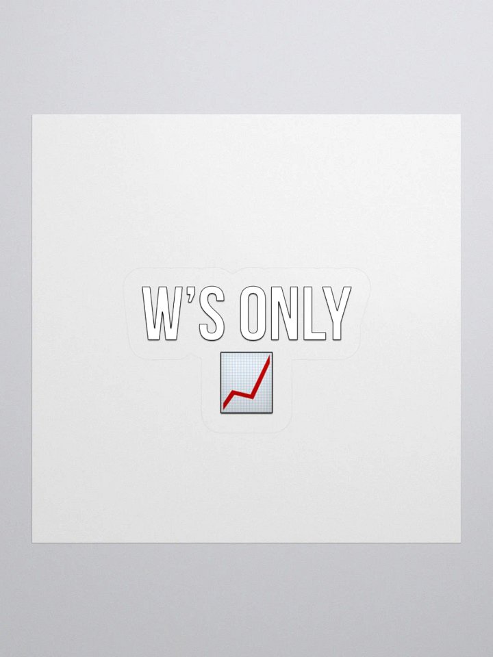W's Only Stickers product image (1)