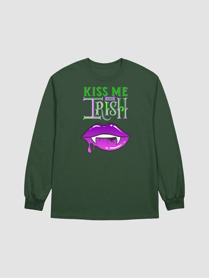 Irish Vampire Kiss Long Sleeve Tee product image (1)
