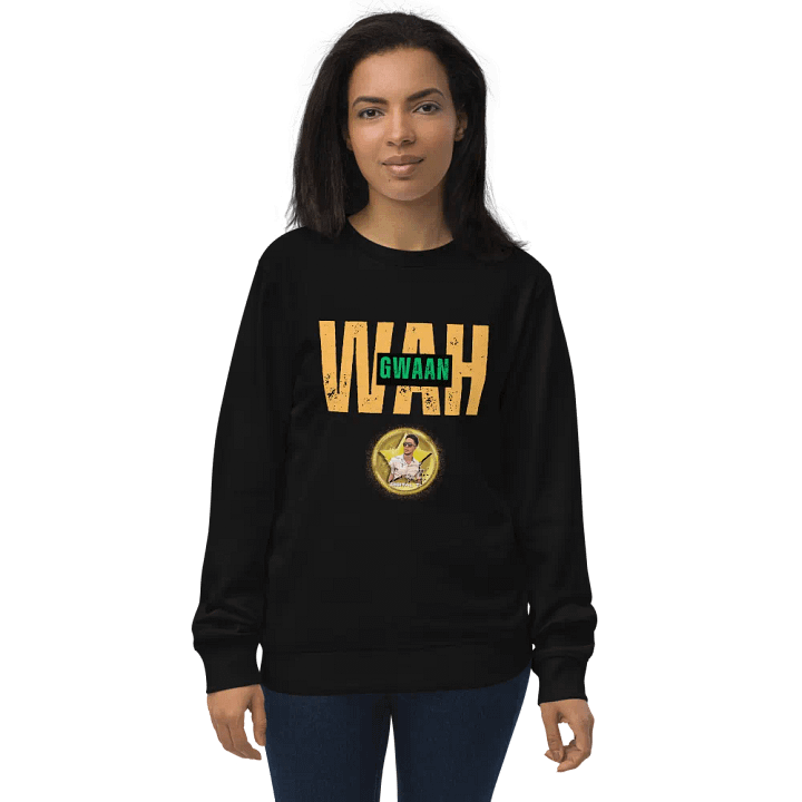 DIGI Unisex Organic Sweatshirt (Wah Gwaan #1 ) product image (2)