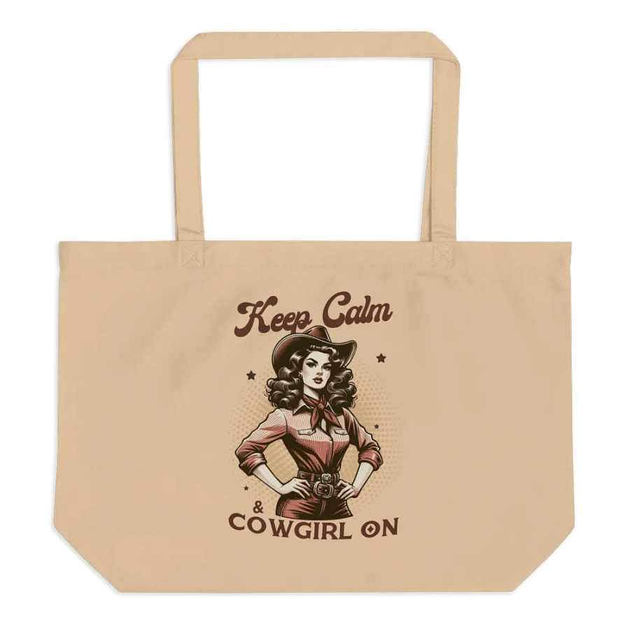 Keep Calm And Cowgirl On Tote product image (1)