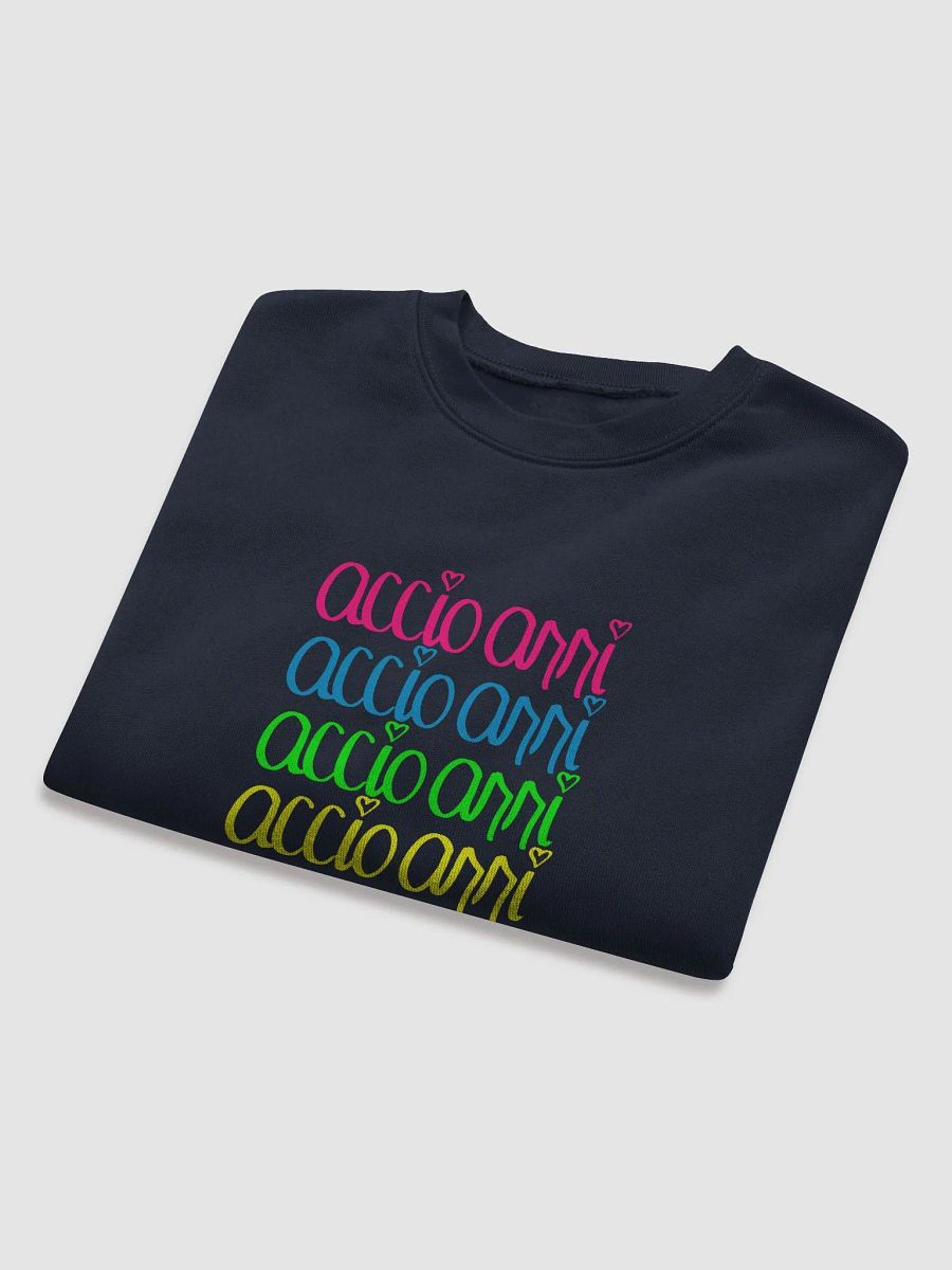 Signature Long-sleeve Crop Sweatshirt (Multicolor) product image (5)