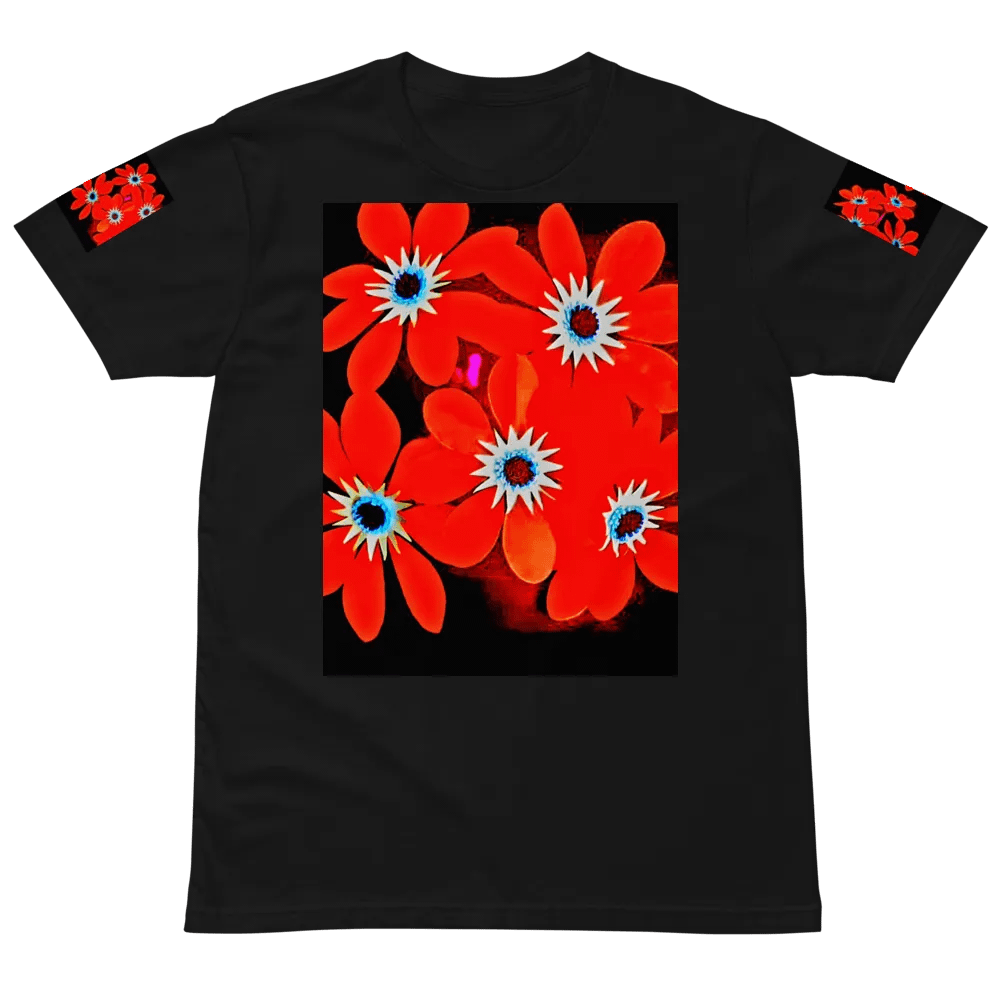 Vibrant Floral Delight T-Shirt product image (2)