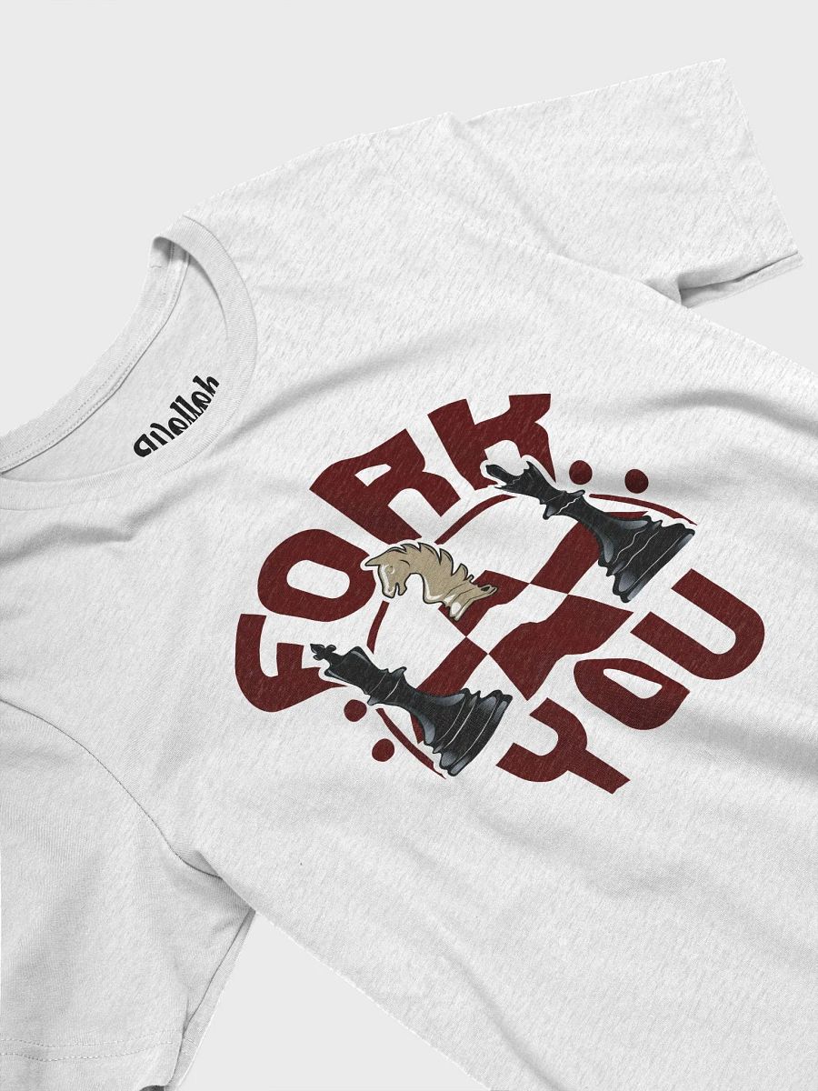 Fork You: A Punny Chess T-Shirt for Enthusiasts product image (4)