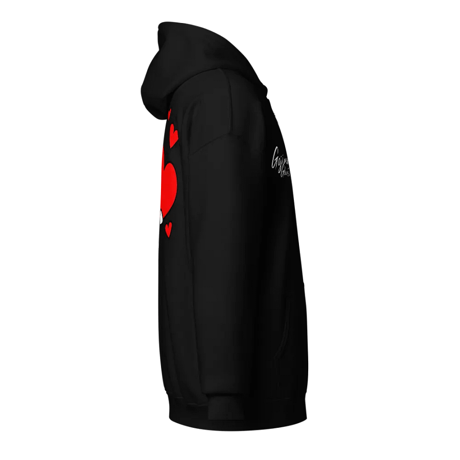 Gojima Ghost Heartfelt Zip Hoodie product image (12)