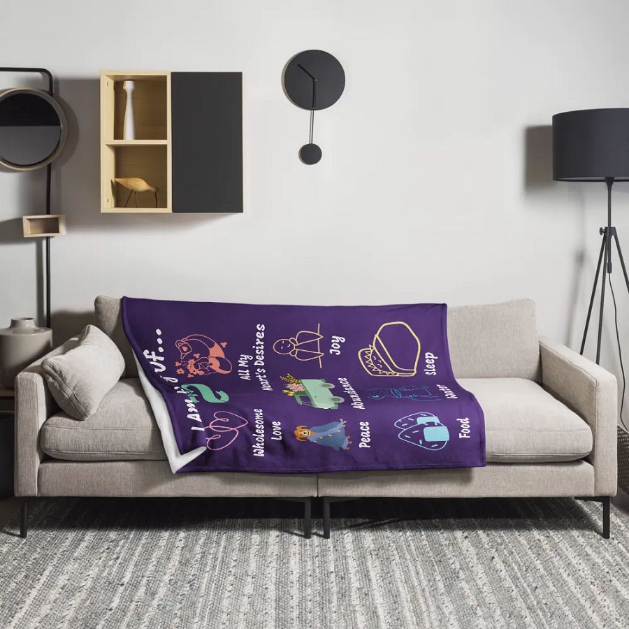I Am Worthy Of Blanket product image (3)