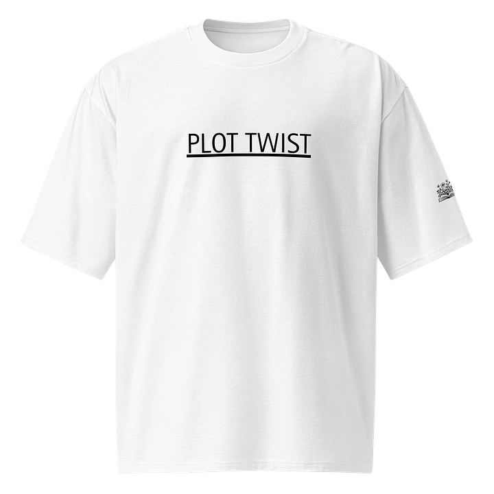 Plot Twist Oversized Cotton Tee product image (1)