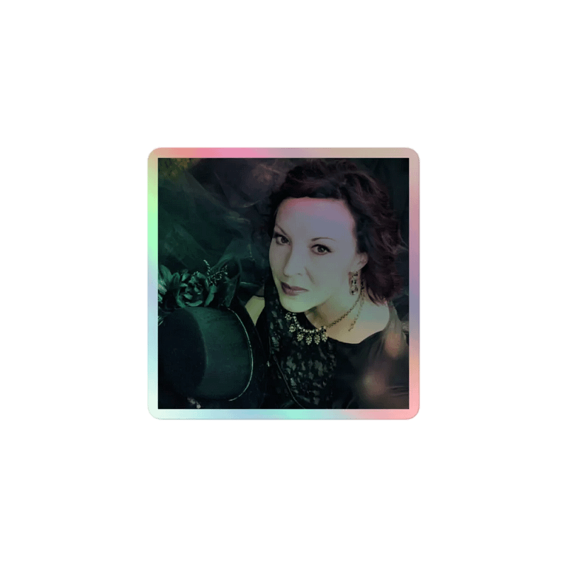 Horrifying History Holographic Sticker