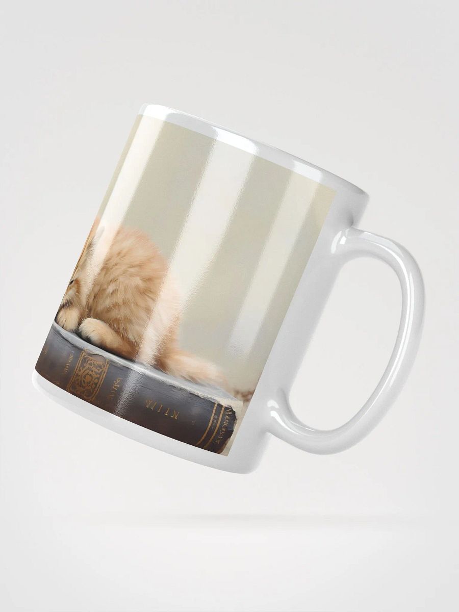 Ginger Kitten Cozy Reading Mug product image (4)