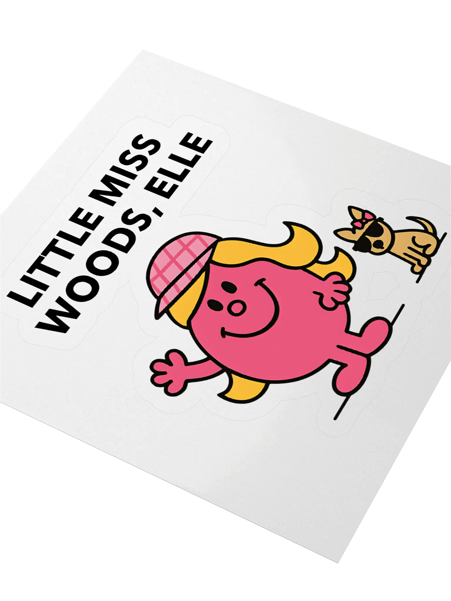 Little Miss Elle Woods Stickers – Kiss-Cut Broadway Meme Vinyl Decals product image (8)