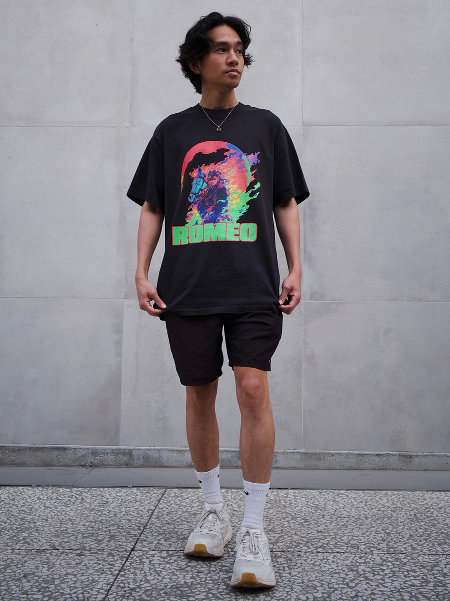 Romeo's Inferno Oversized T-Shirt product image (1)