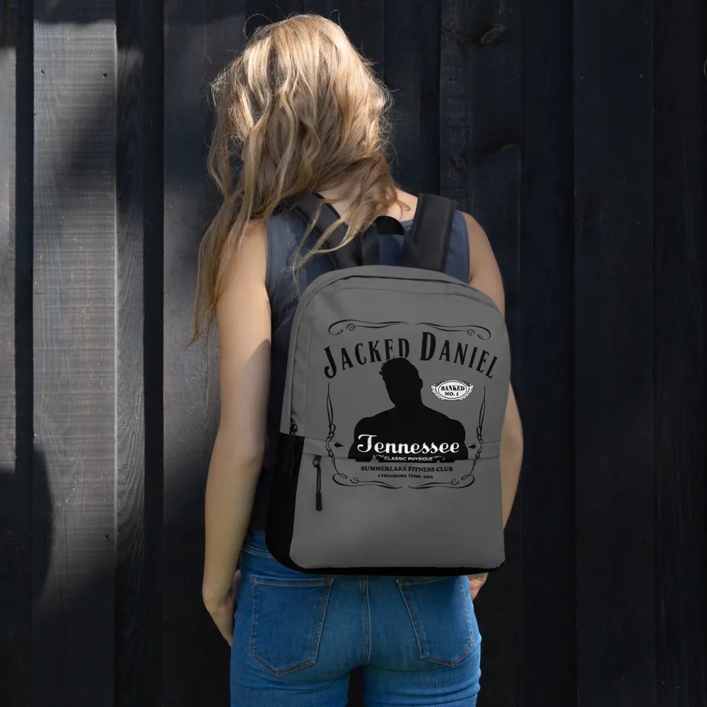 Jacked Daniel Large Print Backpack product image (11)