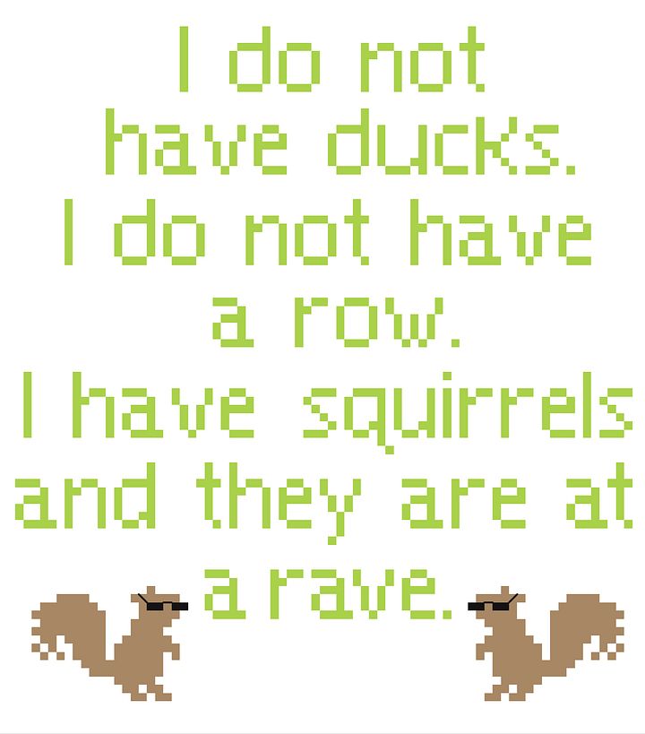 Squirrels At A Rave product image (1)