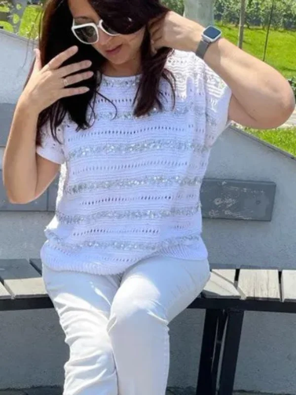 Летний Топ-Жилет. Схема вязания (спицами) Мгновенная цифровая загрузка/в формате pdf. Язык: Русский Украинский Размеры от S до XXL product image (1)