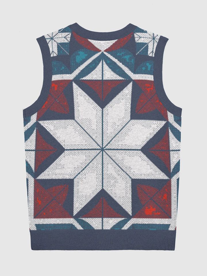 KaleidoStar patterned Jacquard Sweater V-Neck Vest product image (9)