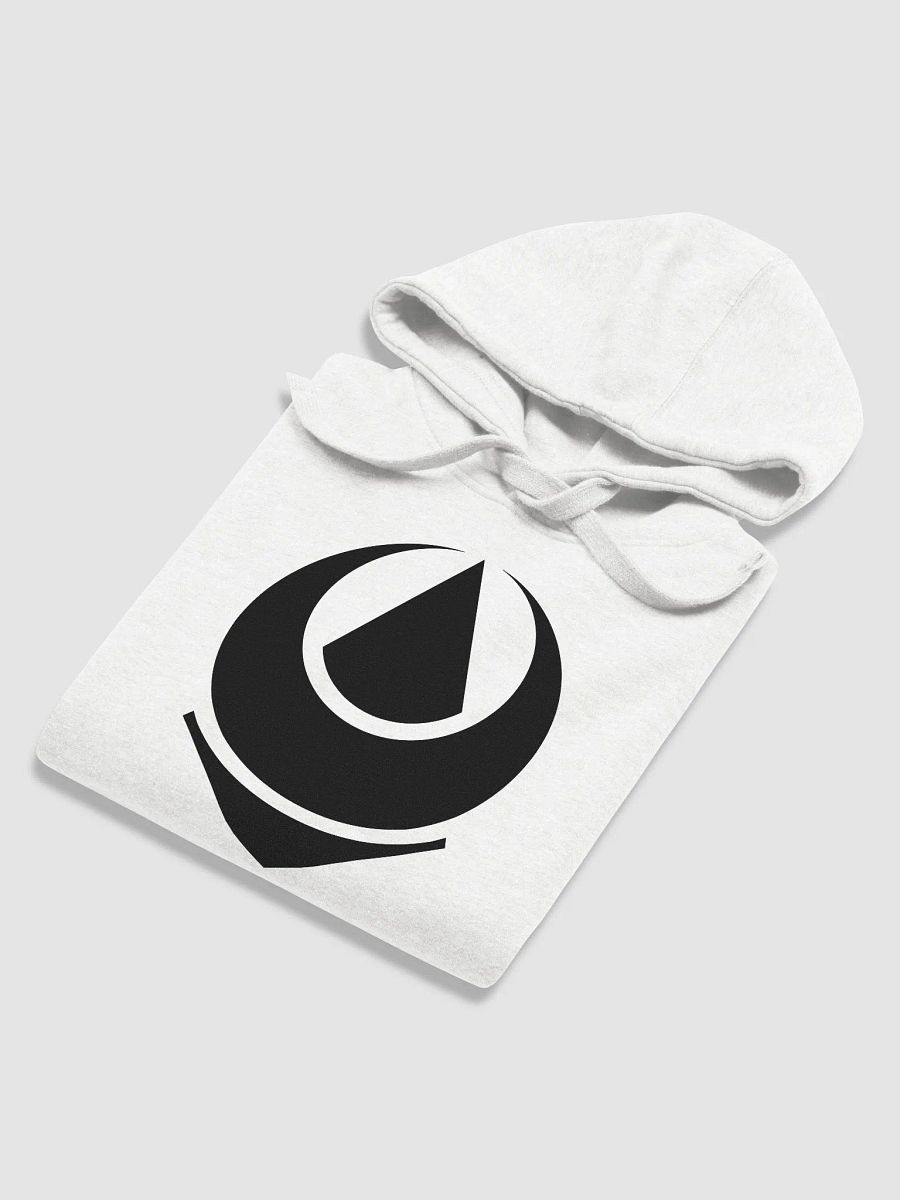 Rav Logo Solid Black Back Front 'n' Sleeves Hoodie product image (6)