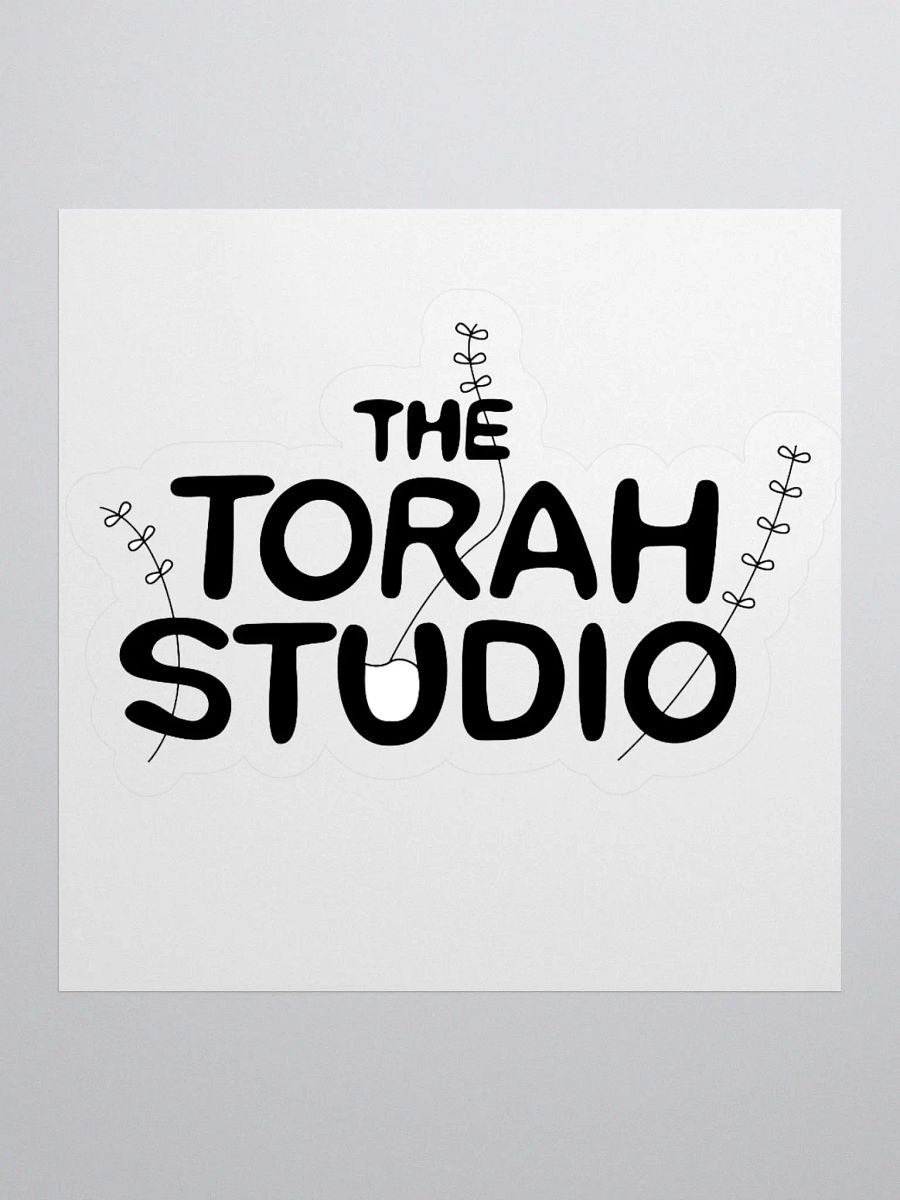 Torah Studio Black Sticker product image (1)