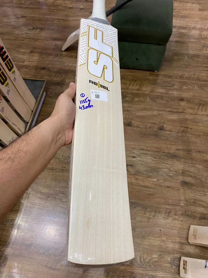 SF REBEL Cricket Bat Brand New 2lb 8oz Lovely Ping Huge 43mm Edges product image (1)