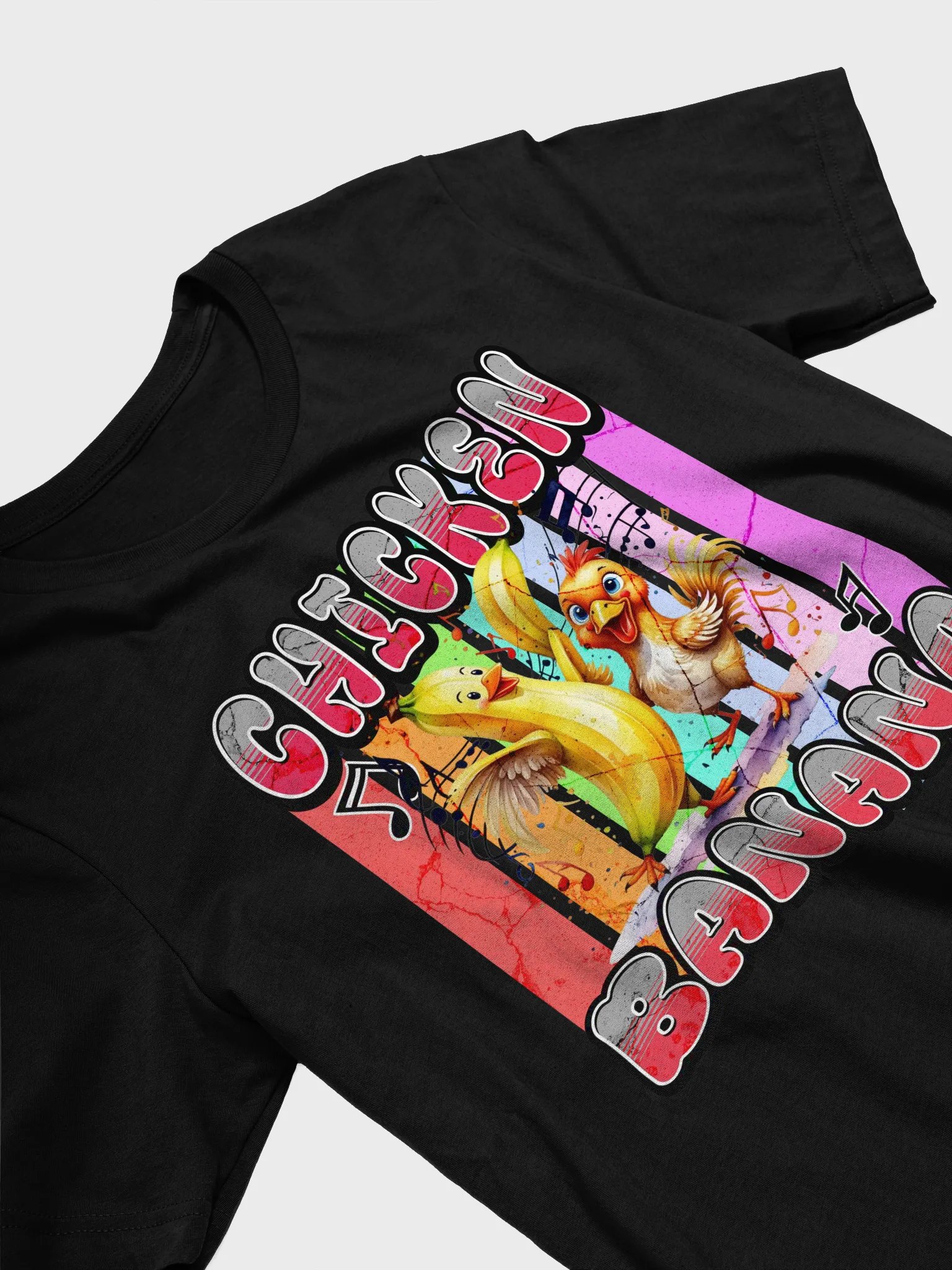 Chicken Banana Happy T-Shirt product image (2)