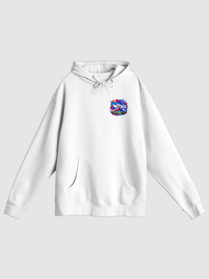 Vibrant El Salvador Flag Art Hoodie product image (1)