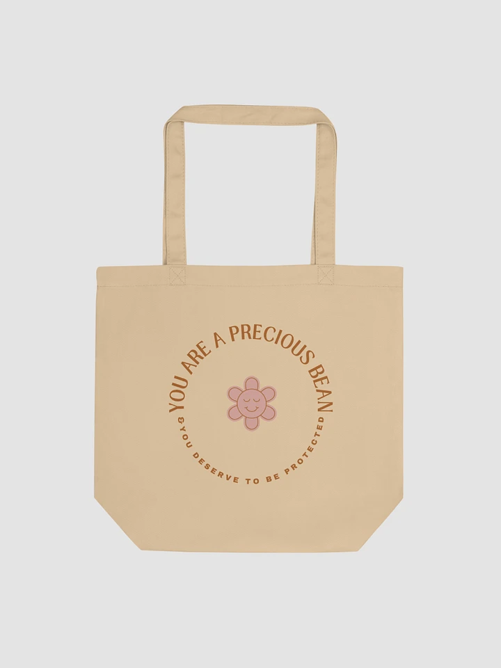 Precious Bean - Pink Flower tote product image (1)