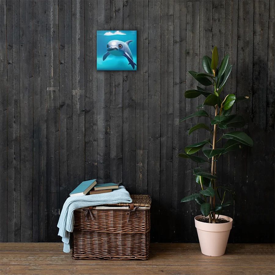Endangered Species - Mexico - Vaquita Canvas Art product image (4)
