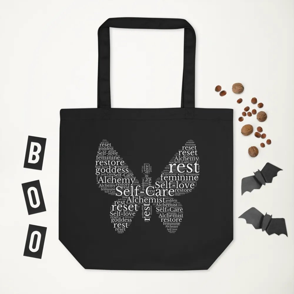 Self-Care Alchemy Cloud Tote Bag - Dark product image (5)