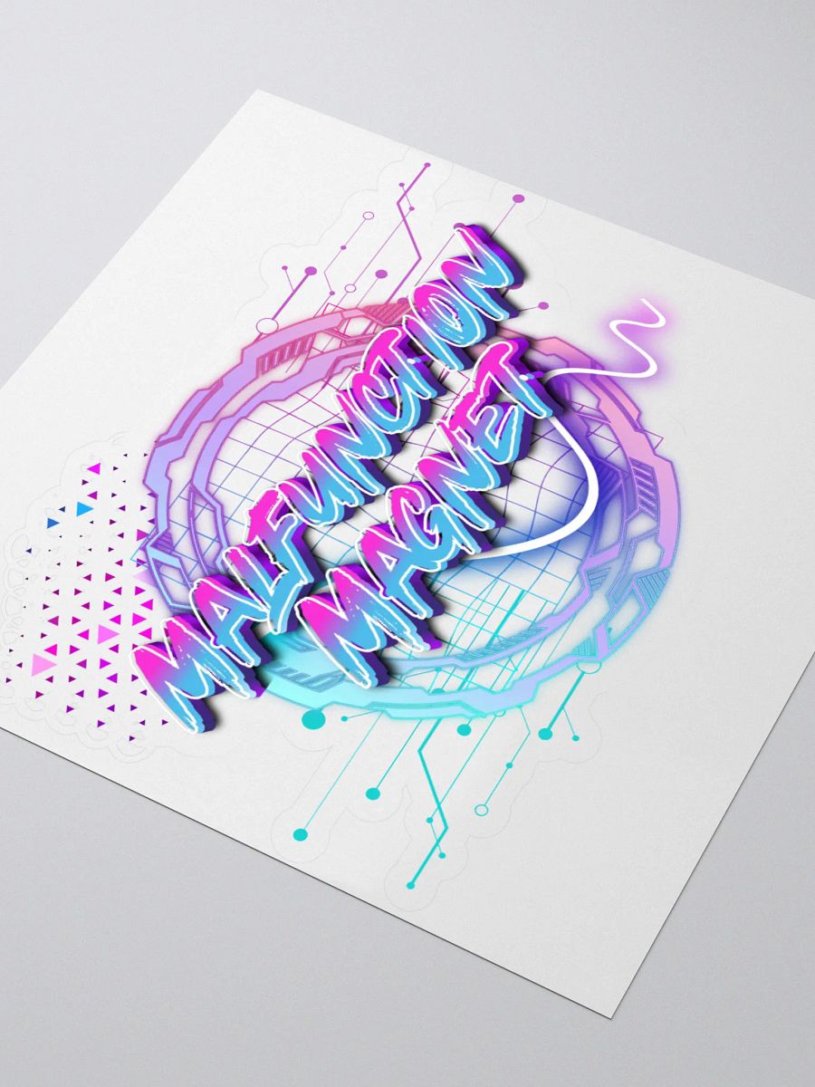 Malfunction Magnet Sticker product image (3)