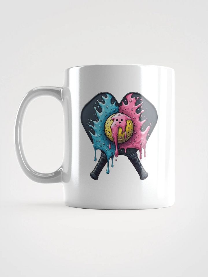 Ice Cream Pickleball Colorful Paddles Mug product image (1)