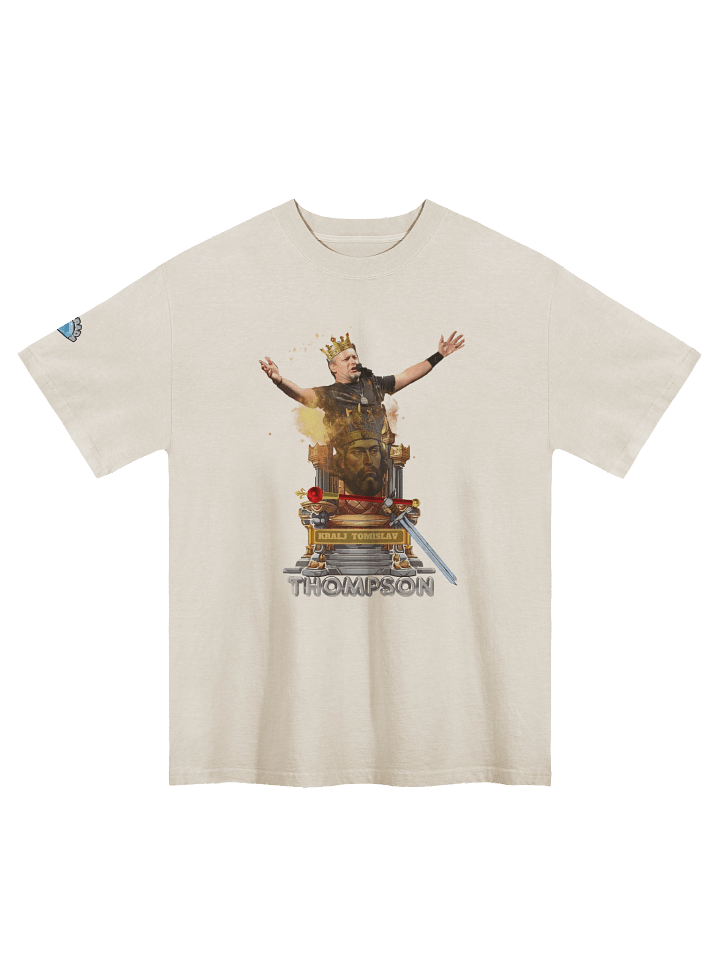 Royal Heritage Checkered Shield T-Shirt Thompson King Tomislav product image (1)