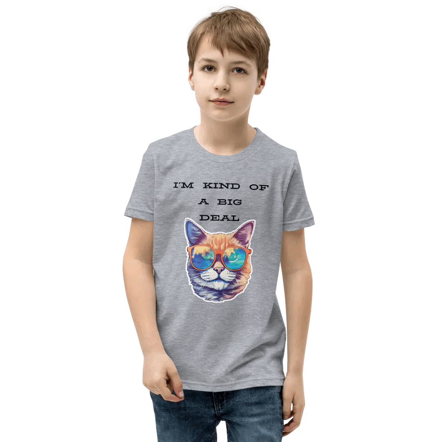 I'm kind of a big deal Youth T-Shirt product image (7)