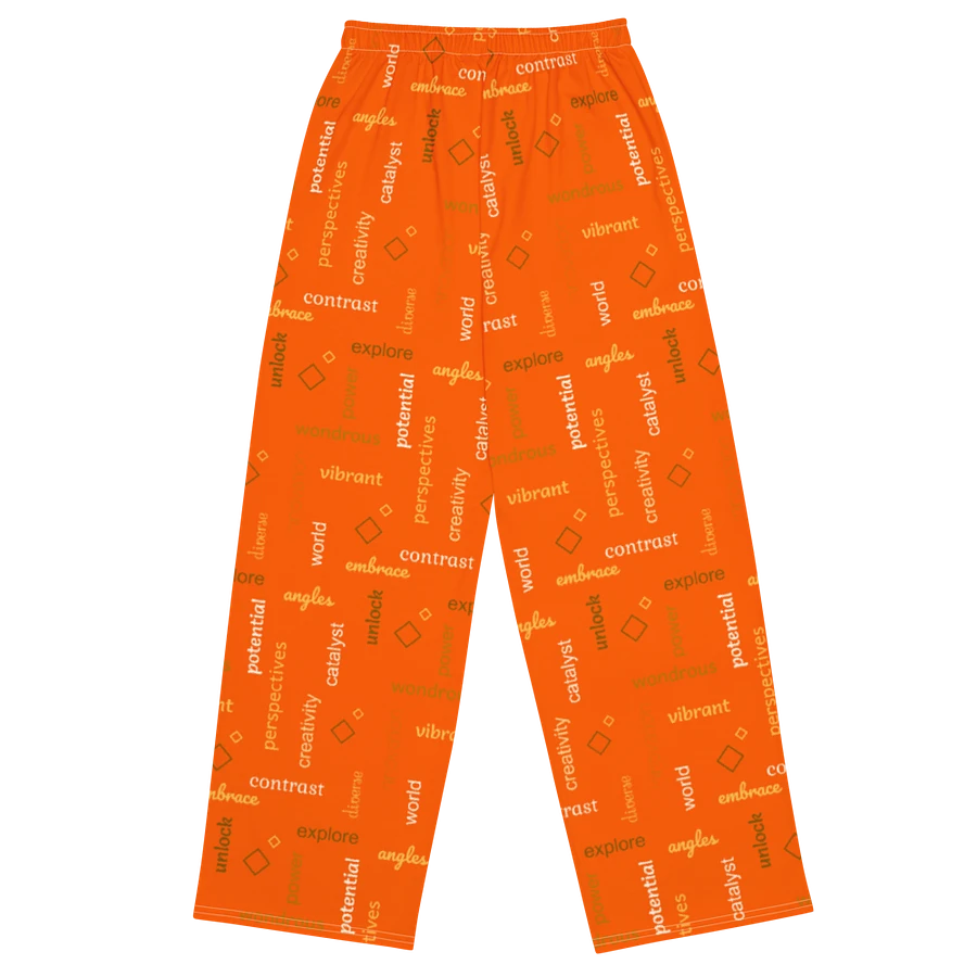 different perspectives orange PANTS product image (10)