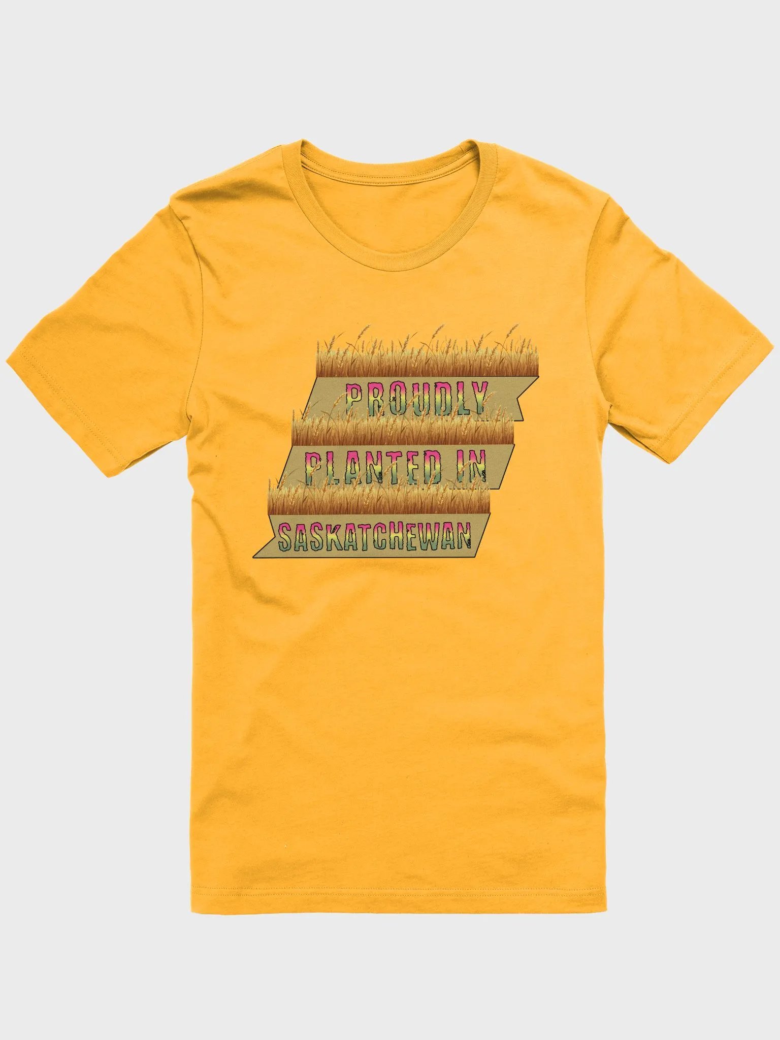 Proudly Planted In Saskatchewan Iconic Softness T-Shirt product image (1)