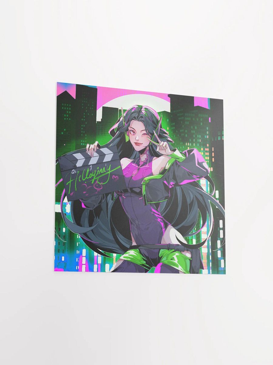 Neon Illusion Poster - Matte product image (3)