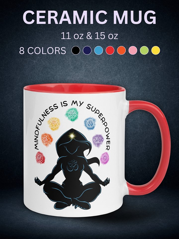 Mindfulness Is My Superpower Ceramic Mug product image (2)