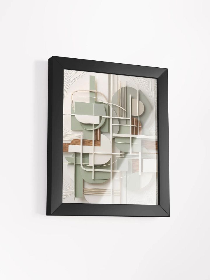 Modern Minimalist Art - Wall Art - Framed - v3 product image (15)