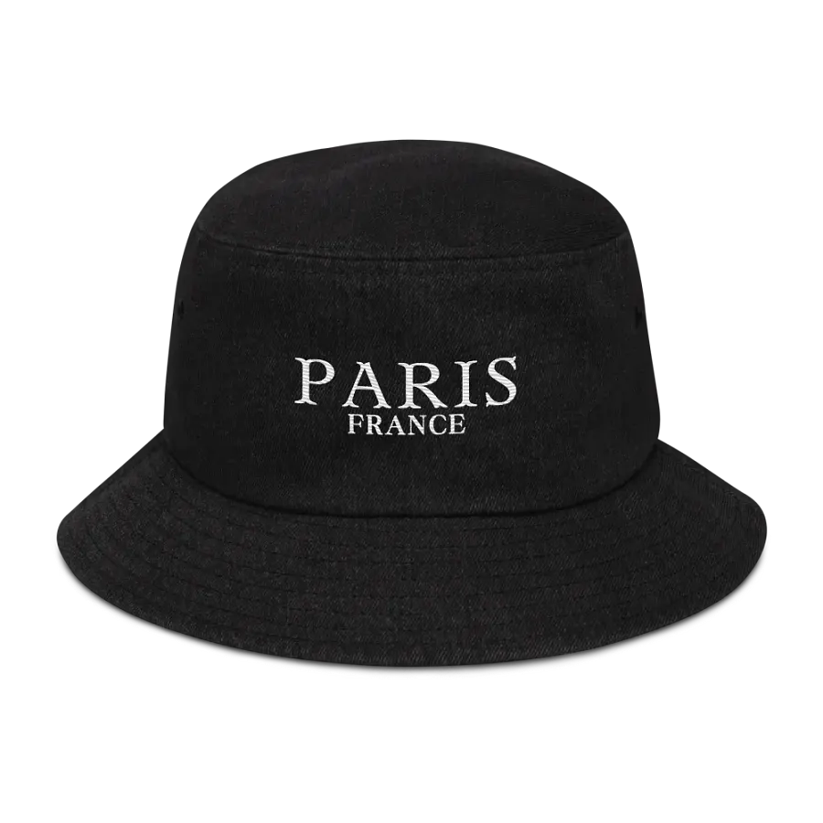 Paris Pop Denim Bucket Hat product image (2)