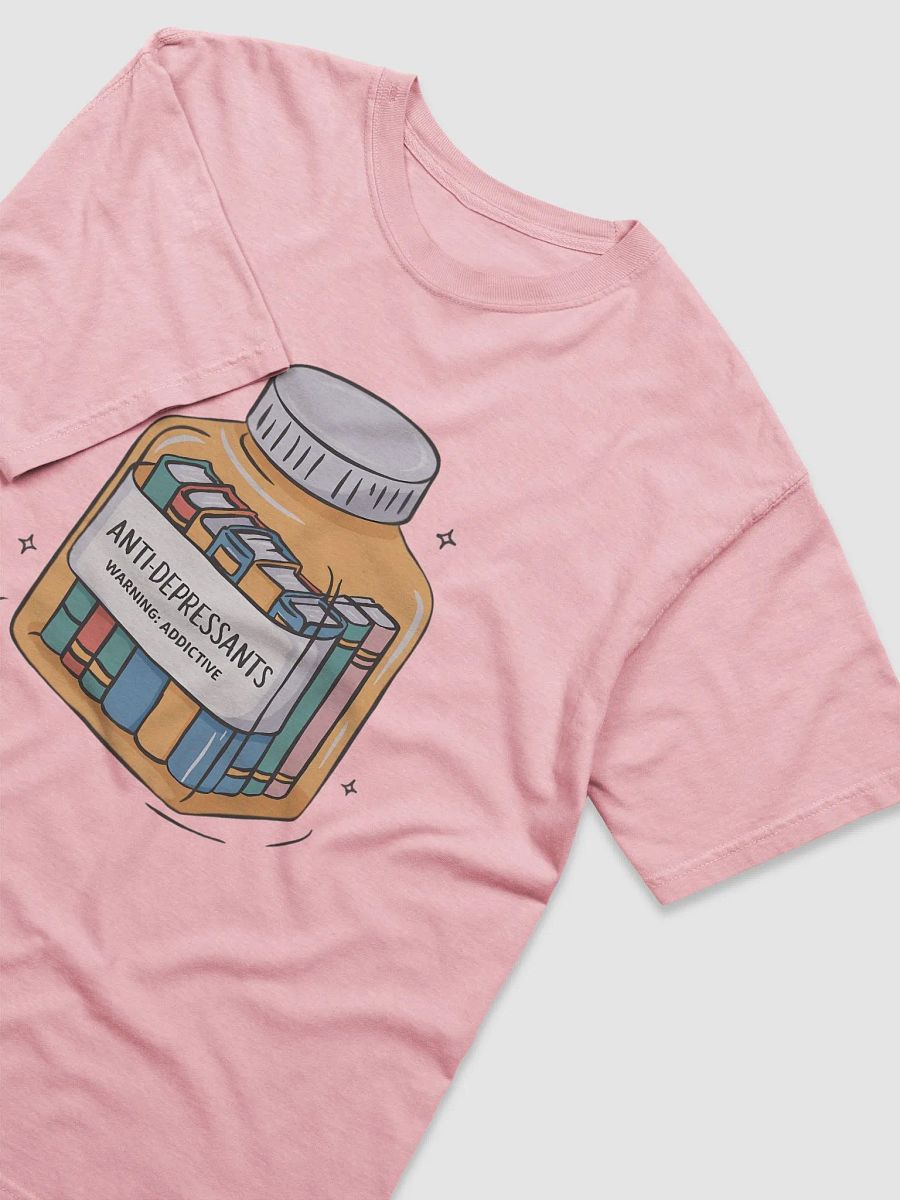 Book Bottle Anti-Depressants Tee product image (3)