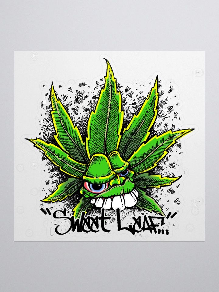 Sweet Leaf Sticker (color) product image (2)
