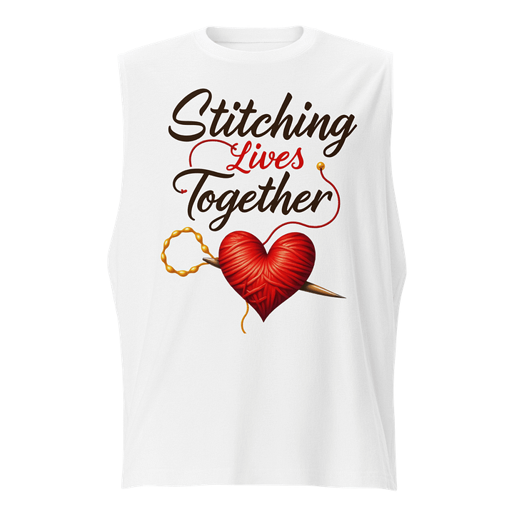 Heartfelt Stitch Muscle Tank product image (1)