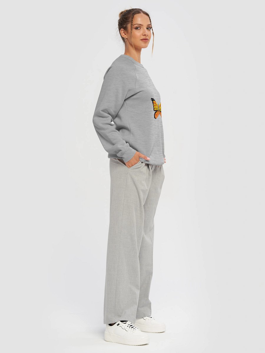 Vibrant Wings Butterfly Unisex Raglan Sweatshirt product image (35)