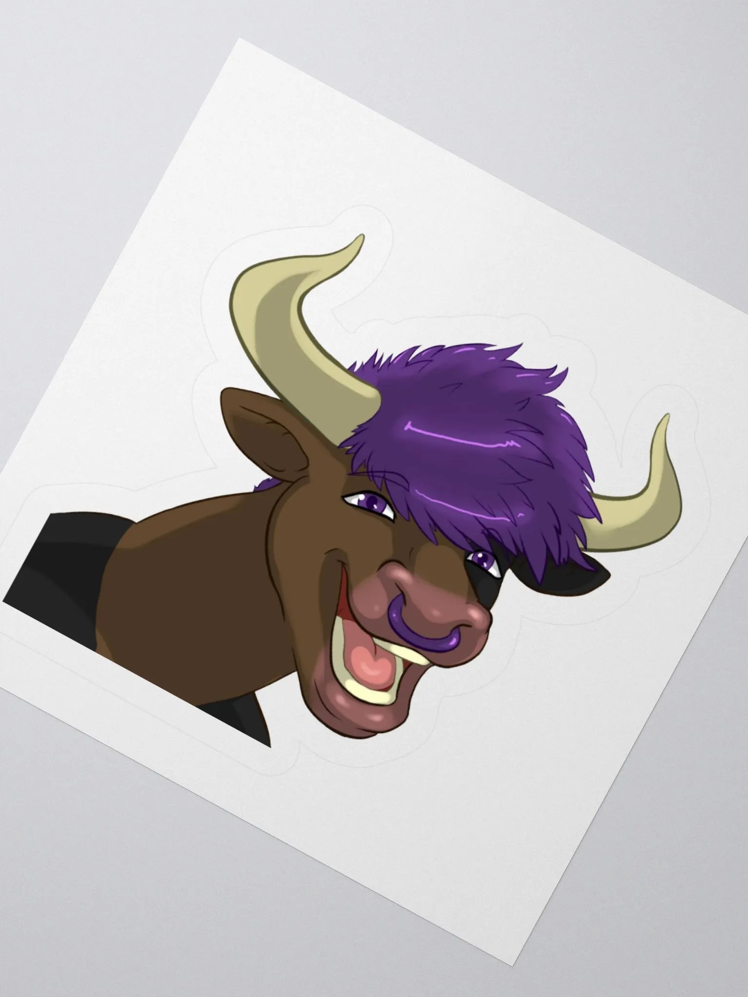 Yuuma Laugh Emote Sticker product image (2)